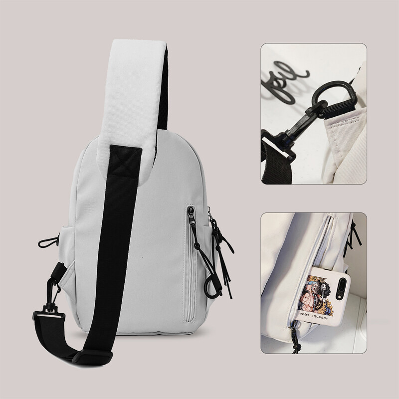 Pánska crossbody taška cez rameno, malý batoh na hrudník, dámska cyklistika, šport, horolezectvo, chlapci, tablet, ľahká...