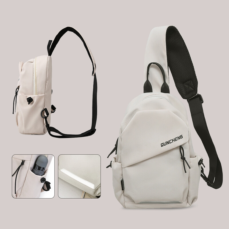 Pánska crossbody taška cez rameno, malý batoh na hrudník, dámska cyklistika, šport, horolezectvo, chlapci, tablet, ľahká...