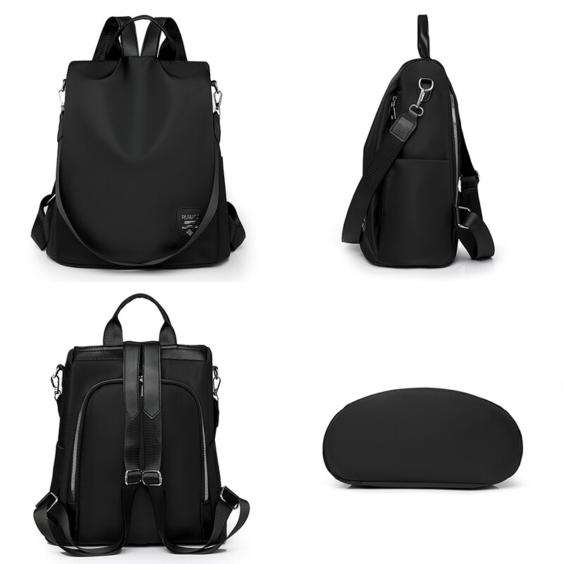 Νέα πολυλειτουργική γυναικεία τσάντα πλάτης μεγάλης χωρητικότητας νάιλον υλικό Γυναικεία αντικλεπτική τσάντα μοντέρνα ρετρό γυναικεία τσάντα ώμου