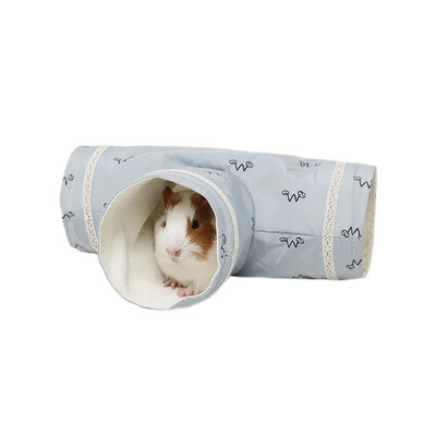 Mini žiurkėnas jūrų kiaulytės tunelis žaislas naminiams gyvūnėliams narvai Ežiukas vamzdis Šinšilos namas urvas Smulkūs gyvūnai Naminių gyvūnėlių produktai Žiurkė Pelė Juokingas žaislas