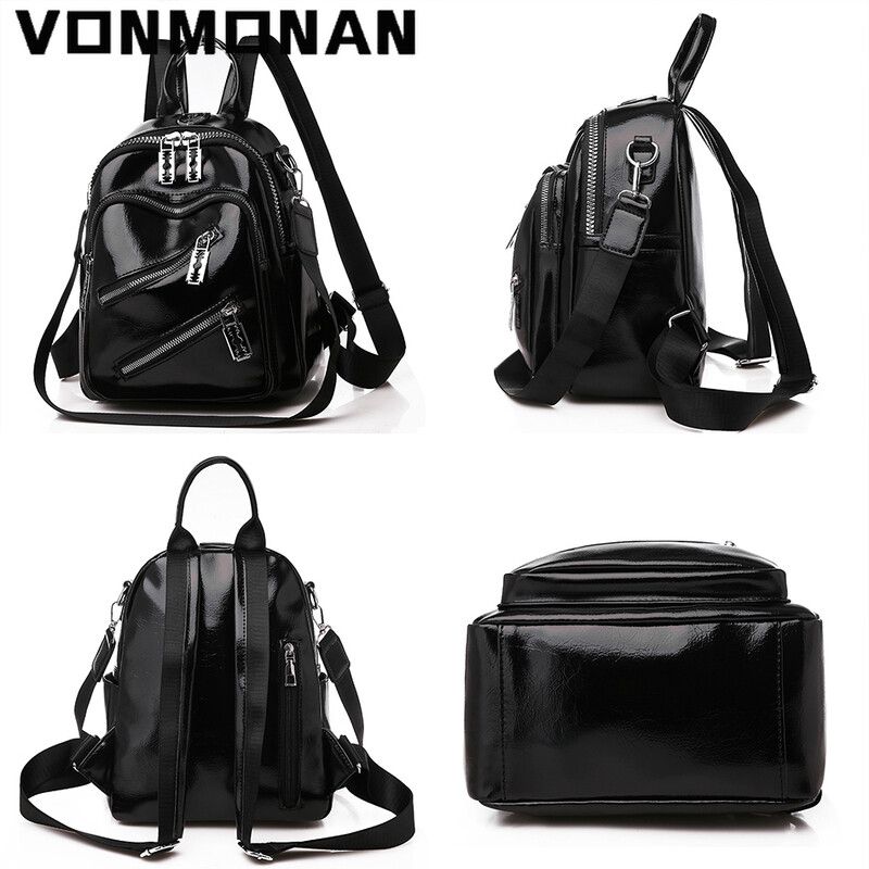 Divat női hátizsák Designer PU bőr utazó hátizsák alkalmi válltáskák Minőségi iskolatáskák tinédzser lányoknak Új