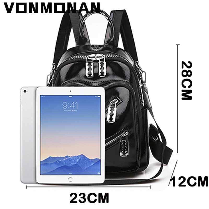 Divat női hátizsák Designer PU bőr utazó hátizsák alkalmi válltáskák Minőségi iskolatáskák tinédzser lányoknak Új