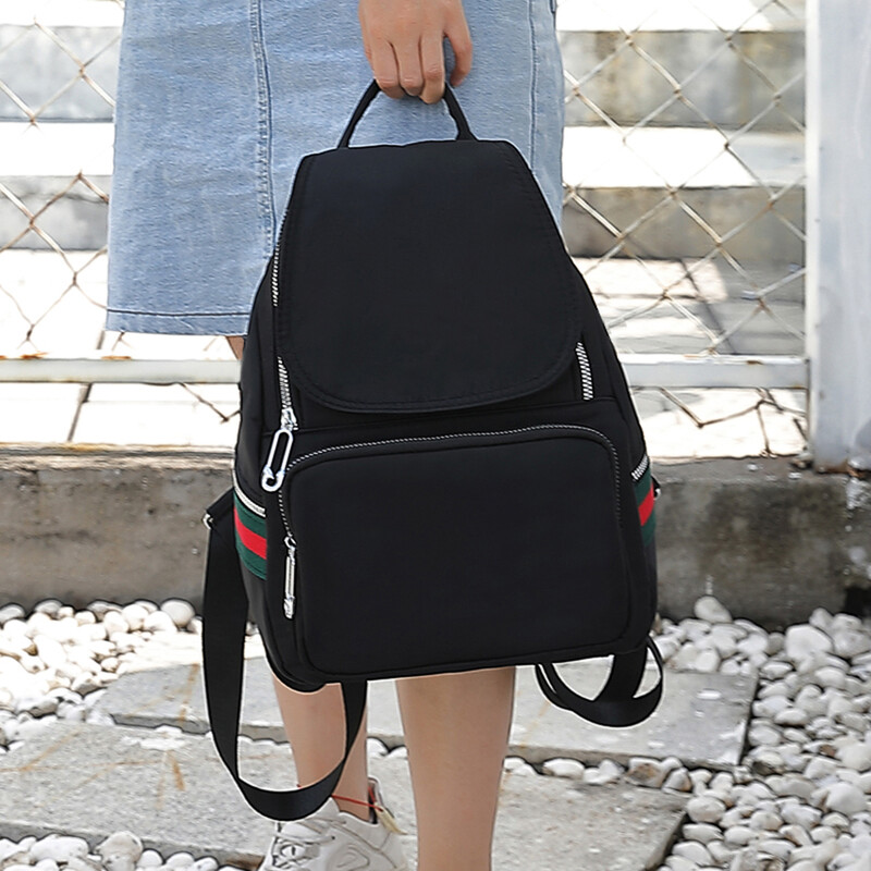 Europski i američki ženski ruksak 2024. novi modni svestrani lagani ženski ruksak od Oxford tkanine velikog kapaciteta