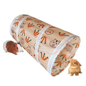 Tunnels Πτυσσόμενα Small Animal Activity Tunnels Hideaway Accessories for Dwarf Rabbits Ινδικά χοιρίδια Kitty