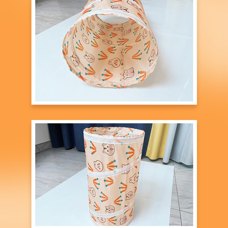 Tuneliai Sulankstomi mažų gyvūnų aktyvumo tuneliai Slėpti priedai nykštukiniams triušiams jūrų kiaulytėms katytė