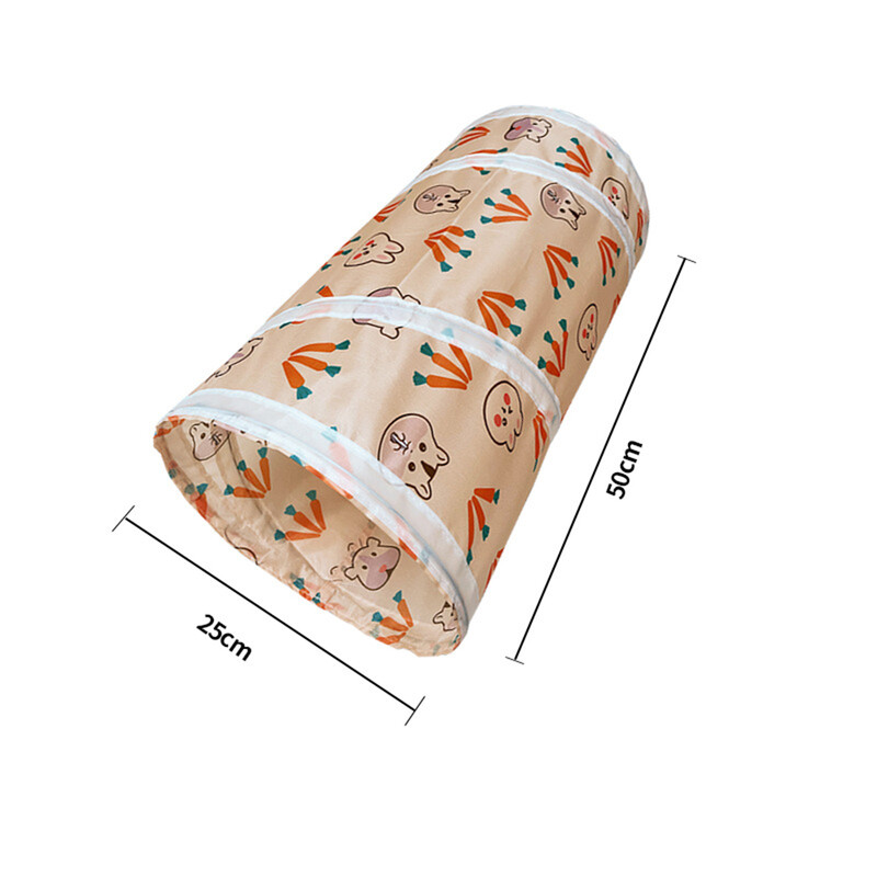 Tuneliai Sulankstomi mažų gyvūnų aktyvumo tuneliai Slėpti priedai nykštukiniams triušiams jūrų kiaulytėms katytė