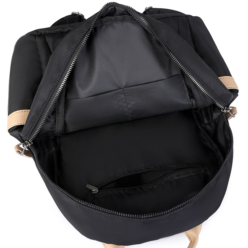 2024. Nova poznata ženska jednobojna dizajnerska ruksak za knjige velikog kapaciteta, protuprovalna ruksak, visokokvalitetna najlonska školska torba