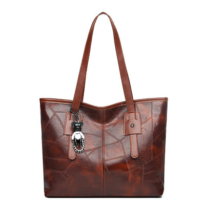 Kórejská verzia, trendy dámska taška s veľkou kapacitou z roku 2024, s horizontálnym štvorcovým zipsom a kabelkou cez jedno rameno