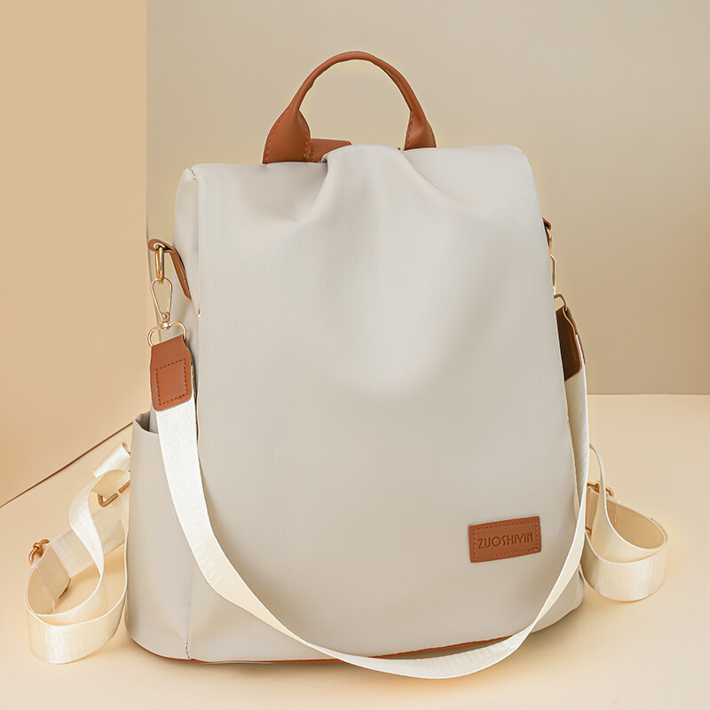 2024 m. dizainerio lengvos kelioninės kuprinės, mados mokykliniai krepšiai, kasdieniai krepšiai ant pečių Naujos vandeniui atsparios nailoninės moteriškos kuprinės