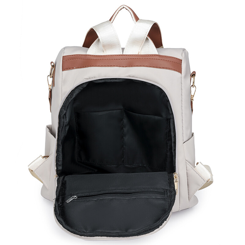 2024 m. dizainerio lengvos kelioninės kuprinės, mados mokykliniai krepšiai, kasdieniai krepšiai ant pečių Naujos vandeniui atsparios nailoninės moteriškos kuprinės