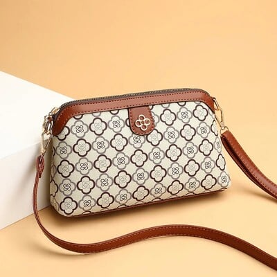 Vysokokvalitné PU kožené dámske malé crossbody kabelky luxusná kabelka dámska taška cez rameno jednoduchá škrupinová taška na telefón