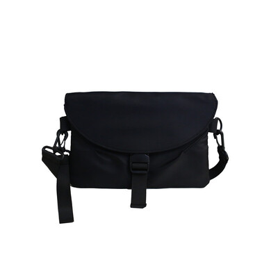 Pánska nepremokavá módna taška cez rameno, nylonová jednofarebná taška cez rameno, puzdro na telefón, unisex pánska kabelka, ležérna pánska crossbody taška