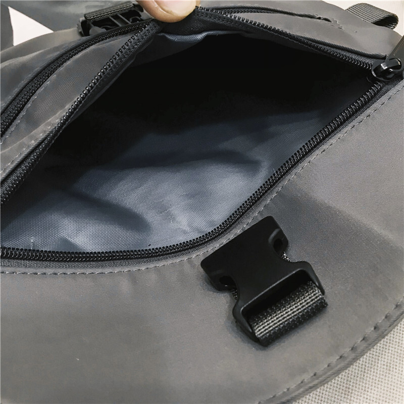 Pánska nepremokavá módna taška cez rameno, nylonová jednofarebná taška cez rameno, puzdro na telefón, unisex pánska kabelka, ležérna pánska crossbody taška