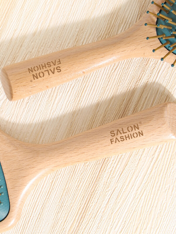 Pieptene din lemn de înaltă calitate Pernă profesională cu paletă sănătoasă Perie de masaj împotriva căderii părului Pieptene pentru păr Pieptene pentru scalp Îngrijirea părului Pieptene sănătos