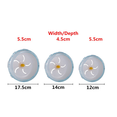 Žiurkėno mankštos ratas Itin tyliai besisukantis bėgimo ratas Mažo augintinio mankštos ratas mažiems gyvūnams Reikmenys naminių gyvūnėlių priedai