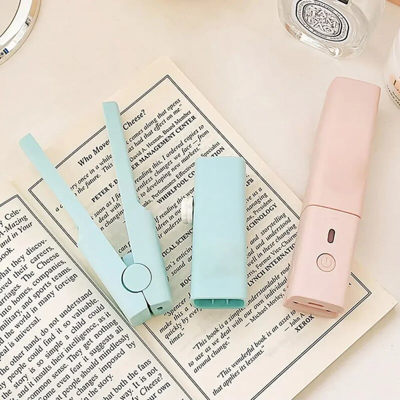 Prenosná kulma na vlasy, mini elektrická dlaha, USB zásuvná, nízkoenergetická kulma na vlasy, dvojaké použitie, styling vlasov