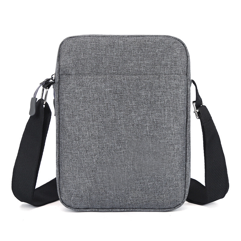 Pánska crossbody kabelka, módna kabelka cez rameno, mini pánska náprsná taška, plátená cestovná kabelka, jednoduchá čierna taška, Bolso Mochila