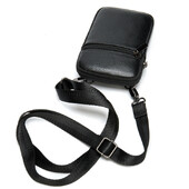 Pánska ležérna kožená taška cez rameno, pánska malá taška na telefón, pánska crossbody taška cez rameno, luxusná crossbody taška