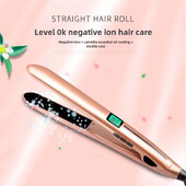 Ισιωτικό μαλλιών Σιδερένιο Ηλεκτρικό Νάρθηκας Διπλής Χρήσης Μικρό τράβηγμα μαλλιών Γυναικεία Ανδρικά κτυπήματα Μίνι νάρθηκας