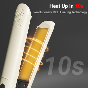 Нова 2 в 1 професионална преса за коса с 4 предавки Heat Ceramic Ionic Fast Heat-Up отрицателни йони Hair Flat Iron LCD дисплей