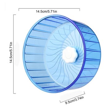 Ζώα με τροχό χάμστερ Spinner παιχνίδια Τροχοί γυμναστικής σιωπηλού χάμστερ Τροχοί για τρέξιμο χάμστερ για νάνο συριακό χάμστερ