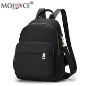 Női klasszikus nejlon tiszta színű női hátizsák nagy kapacitású válltáska nőknek, divatos dekoráció