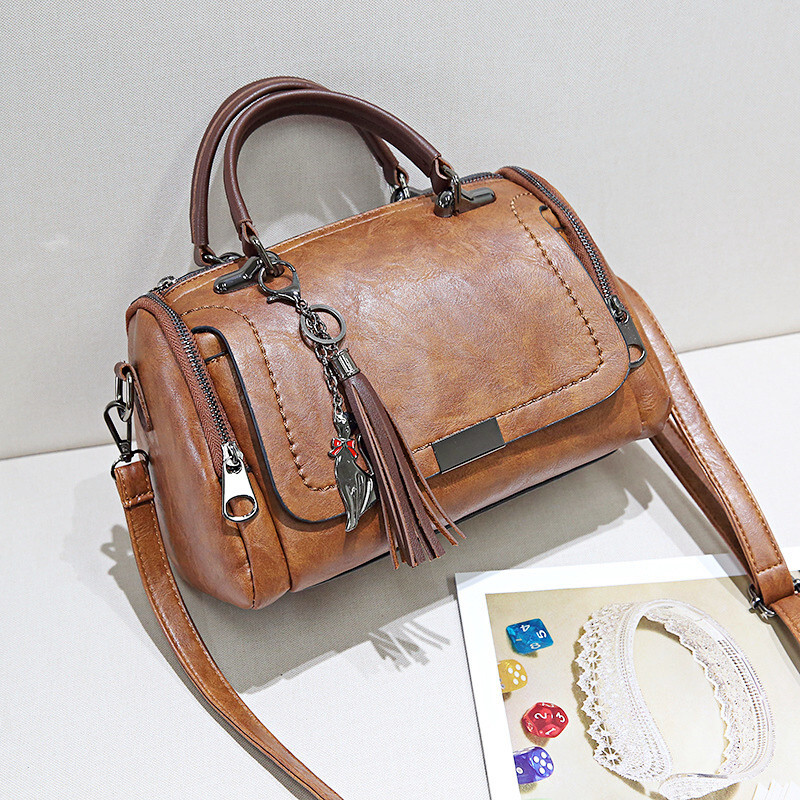Kabelka Yogodlns s strapcami, dámska taška cez rameno s veľkou kapacitou, módna zipsová crossbody kabelka s odnímateľným popruhom