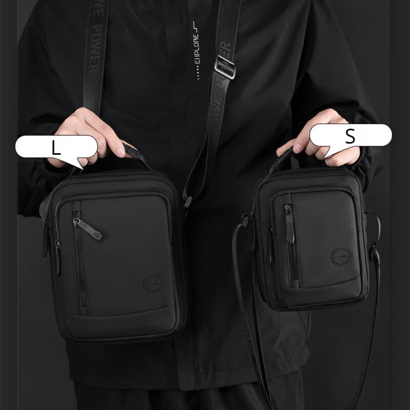 Módna ležérna pánska kabelka cez rameno, vysoko kvalitná nylonová tkanina, pánska taška cez rameno, štýlový elegantný dizajn, pánska taška SAC