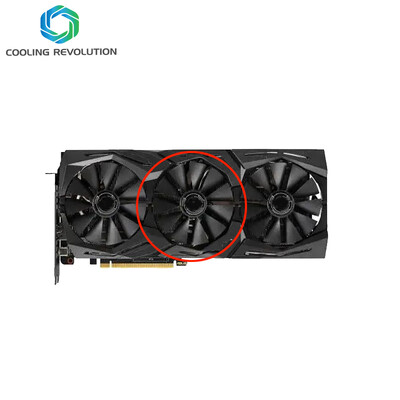 Nemokamas pristatymas FDC10U12S9-C FDC10H12S9C dydis 87 mm 3 skylės, skirtos ASUS ROG STRIX RTX 2070 O8G GAMING vaizdo plokštės aušinimo ventiliatoriui