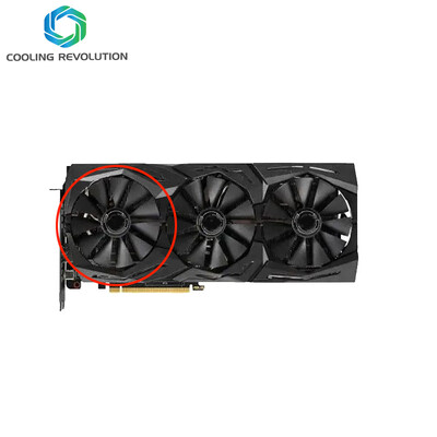 Nemokamas pristatymas FDC10U12S9-C FDC10H12S9C dydis 87 mm 3 skylės, skirtos ASUS ROG STRIX RTX 2070 O8G GAMING vaizdo plokštės aušinimo ventiliatoriui