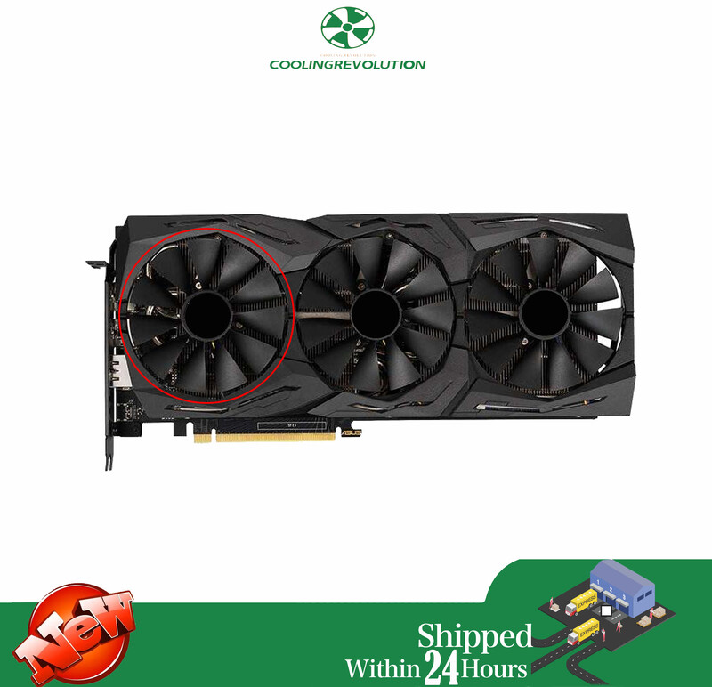 Nemokamas pristatymas FDC10U12S9-C FDC10H12S9C dydis 87 mm 3 skylės, skirtos ASUS ROG STRIX RTX 2070 O8G GAMING vaizdo plokštės aušinimo ventiliatoriui