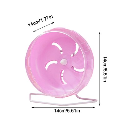 Kāmju sporta skriešanas ritenīša žurka mazi grauzēji peles klusas skriešanas kāmju smilšu vingrošanas rotaļlietas ar kronšteiniem aksesuāri