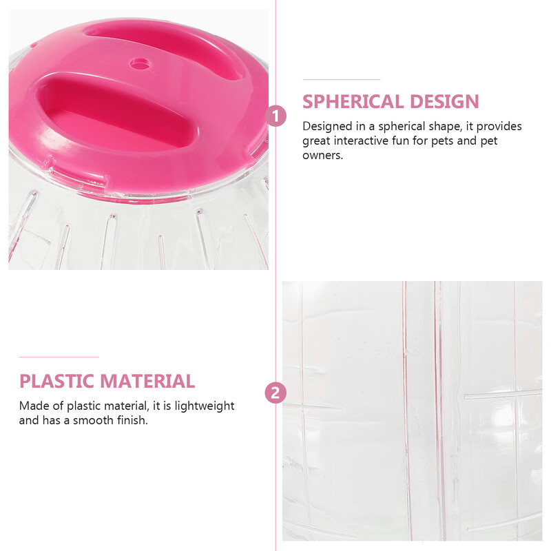 Skriešanas riteņa vingrošana Fitness Jūrascūciņu aksesuāri Rūķu kāmja bumba liela mājdzīvnieku rotaļlietas