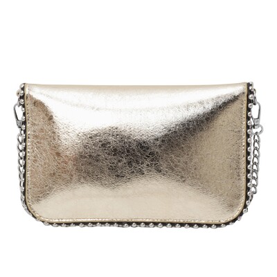 Kis láncos válltáskák nőknek, 2024-es koreai divat, új trend, női ezüst, kereszttestű táska, Y2K kézitáskák és pénztárcák