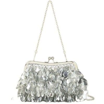 Kézzel készített masszív flitteres kézi crossbody clutch estélyi táska esküvőre és partira