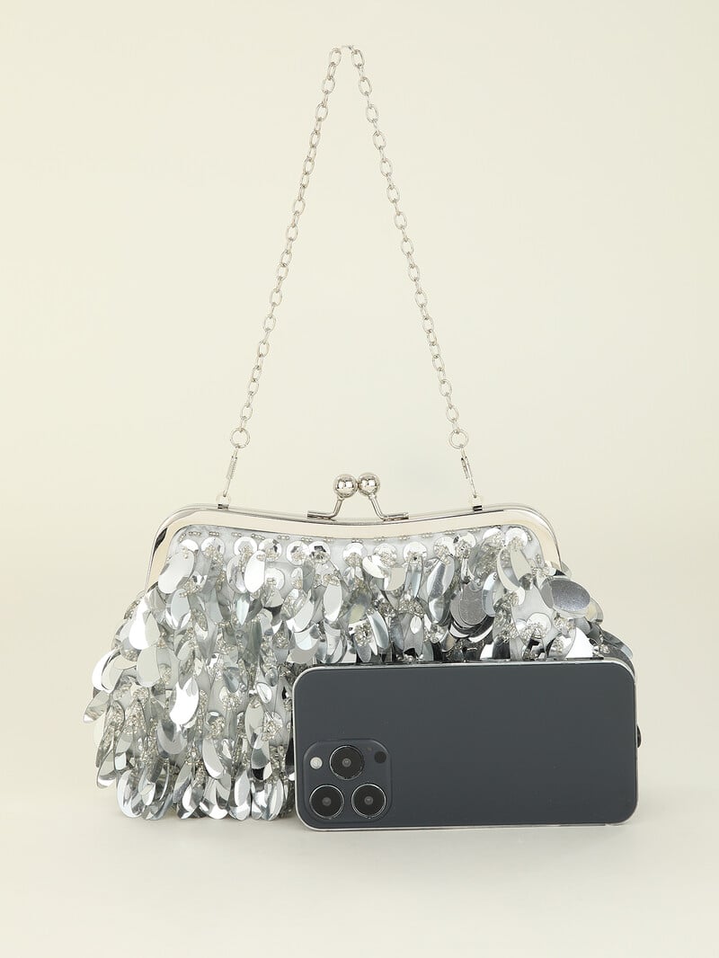 Kézzel készített masszív flitteres kézi crossbody clutch estélyi táska esküvőre és partira