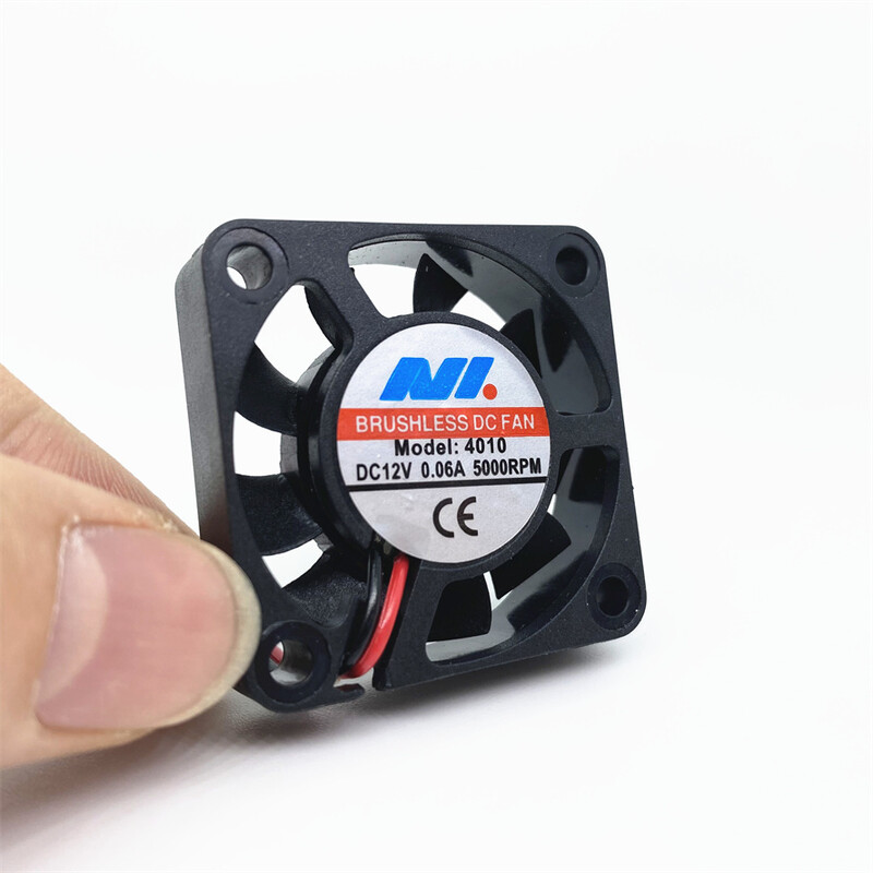 4010 40 mm ventiliatorius 4 cm 40 * 40 * 10 mm ventiliatorius, skirtas pietiniam ir šiauriniam tiltų lustui, 3D spausdintuvo aušinimo ventiliatorius 12 V 2 kontaktų