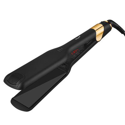 Επαγγελματικό ισιωτικό μαλλιών πλάτους 55 mm Τρισδιάστατη πλωτή πλάκα κεραμικό επίπεδο σίδερο Γρήγορη θέρμανση Εργαλείο περιποίησης ισιώματος μαλλιών
