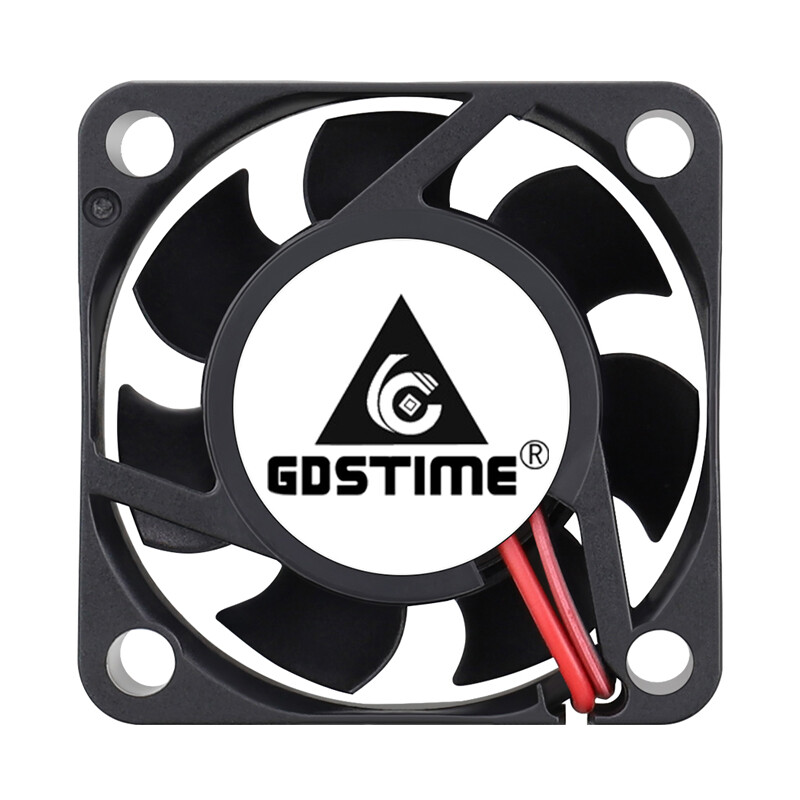 2vnt Gdstime DC 5V 12V 24V ventiliatorius 40mm 4015 Micro Dual Ball bešepetis drėkintuvas 4cm 40MMx15MM nešiojamojo kompiuterio aušinimo ventiliatorius