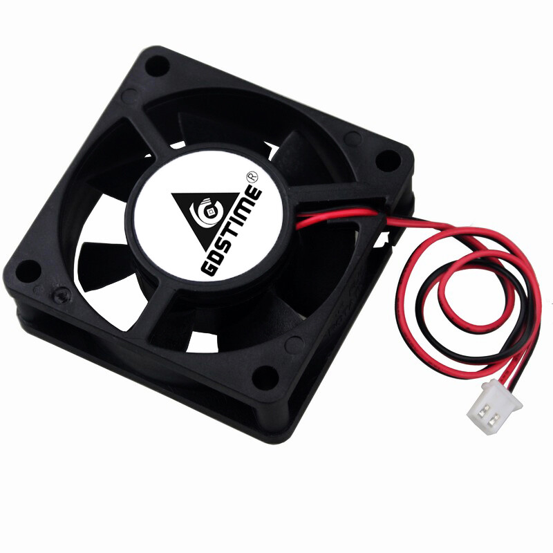 2 vnt Gdstime DC 24V 12V 60x60x20mm 60mm rutulinis guolis ašinis bešepetis spausdintuvo aušintuvo ventiliatorius 60mmx20mm 6cm radiatoriaus aušinimo ventiliatorius