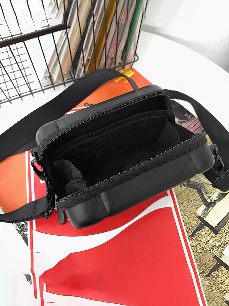 Minimalistická pánska mäkká kožená malá taška do krabice, ľahká pánska taška cez rameno s tvrdou škrupinou, cestovná taška cez rameno, telefón, crossbody taška pre mužov