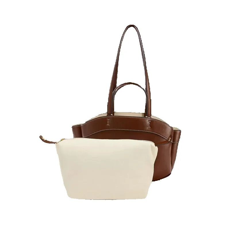Dámska taška Tote Bag Podpazušie Veľkokapacitná taška z umelej kože cez rameno Retro Crossbody Taška Ležérna Prenosná Kabelka
