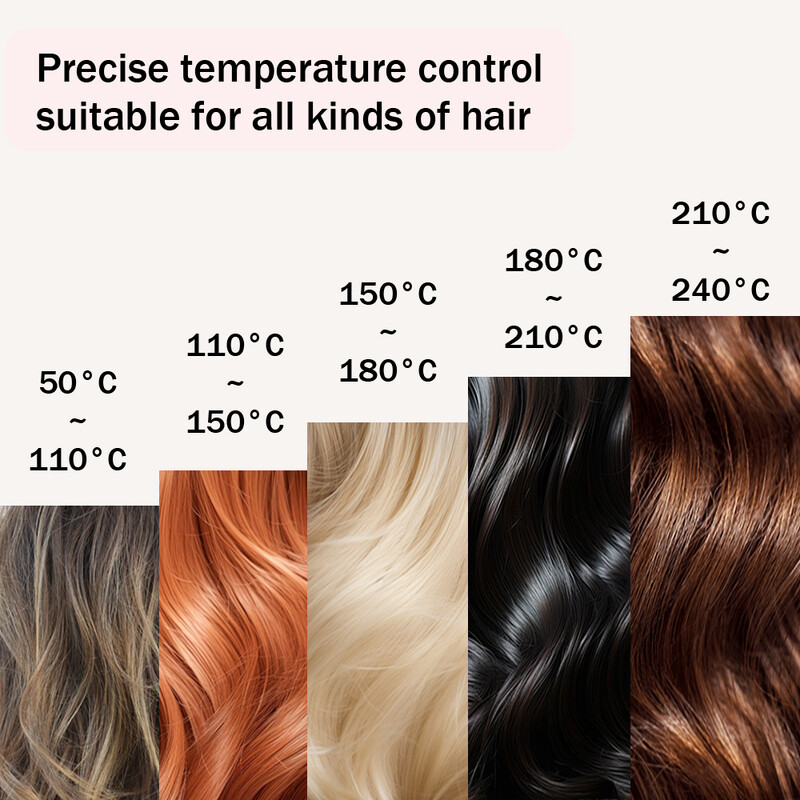 480℉ titán hajvasaló keratin kezelő hajvasaló Professzionális lebegő lapok Hajegyenesítő vasalók 100-240V