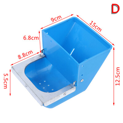 1PC Rabbit Feed Box Hopper Rabbit Cage Rabbit Anti Pickling Feed Trough Rabbits Feeders Food Box Farm
