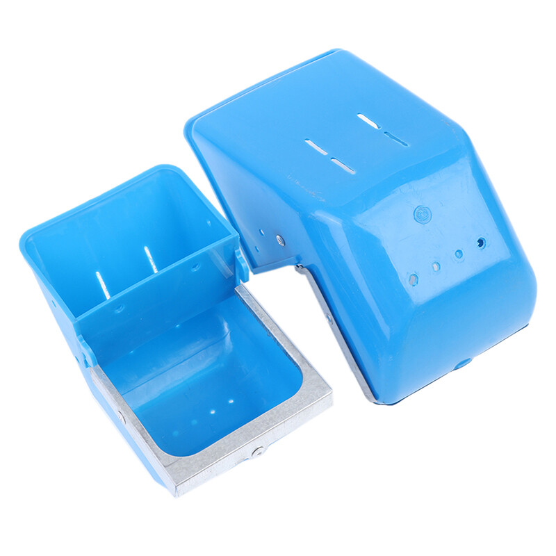 1 gab. Trušu barības kastes piltuve Trušu būris Trušu pret kodināšanas barība caur trušu barotavām Barības kastes ferma 