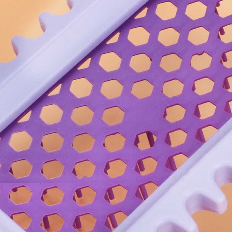 3 în 1 Perie de păr creț Curl Define Perie de styling Perie de descurcarea scobită Perie de păr încâlcit Pieptene de păr scobit din plasă Pieptene de mesaj