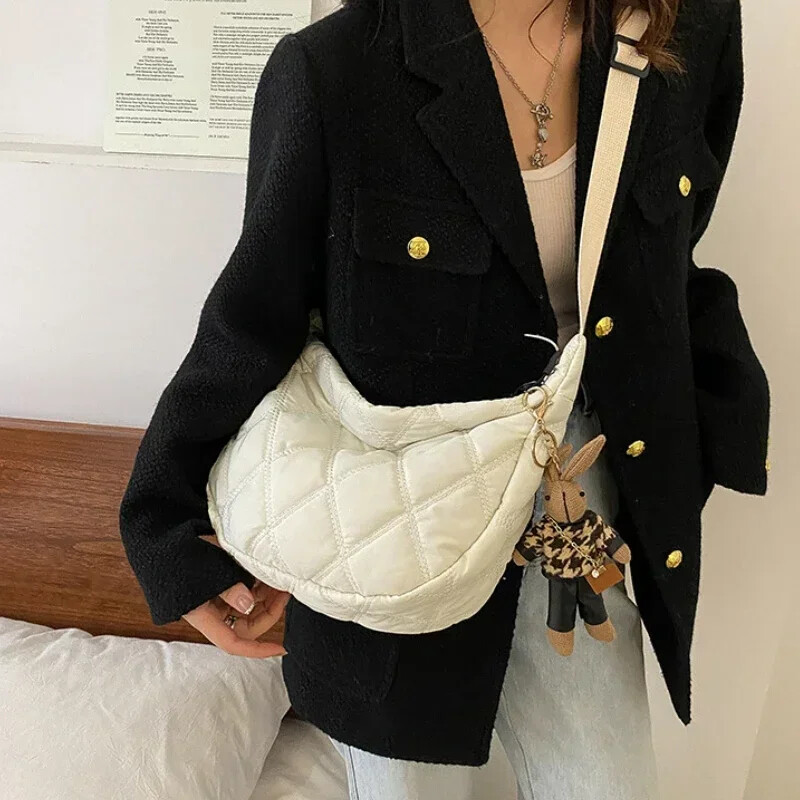 Výšivky Crossbody kabelky pre ženy s veľkou kapacitou kabelky cez rameno taška cez rameno dámska populárna módna taška Hobos Shopper Bag Sac