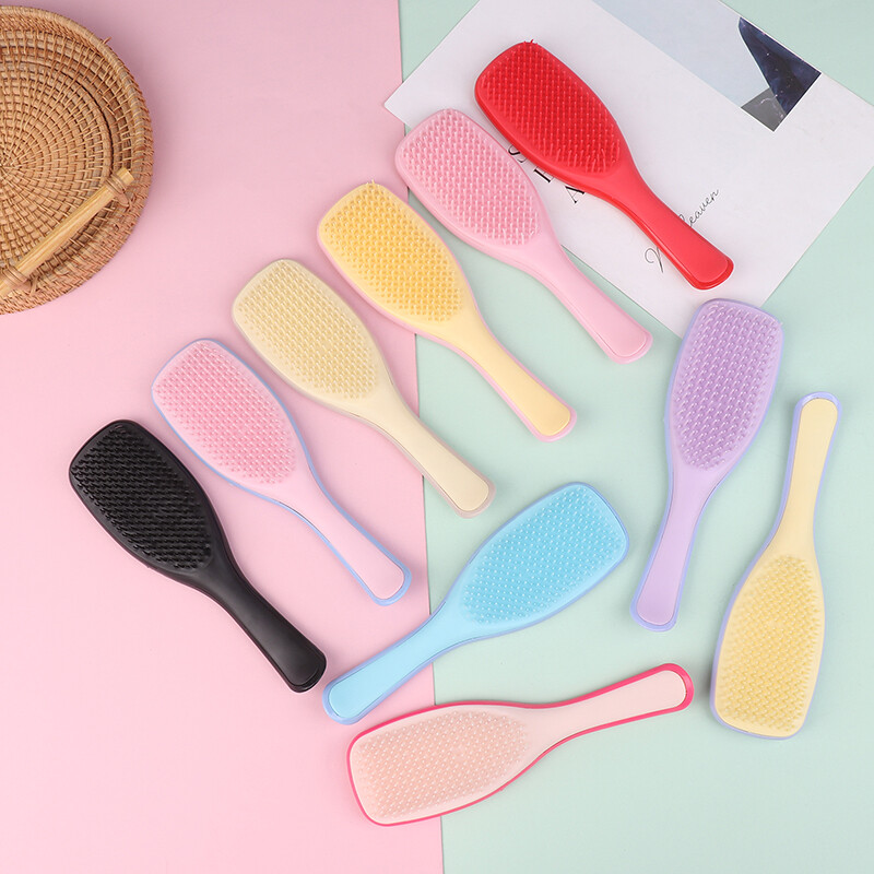 1PC Pieptene pentru masaj al scalpului Perie de păr cu masaj antistatic, fără înnodare, încurcătură, duș, perie de păr pentru masaj pentru toate tipurile de păr