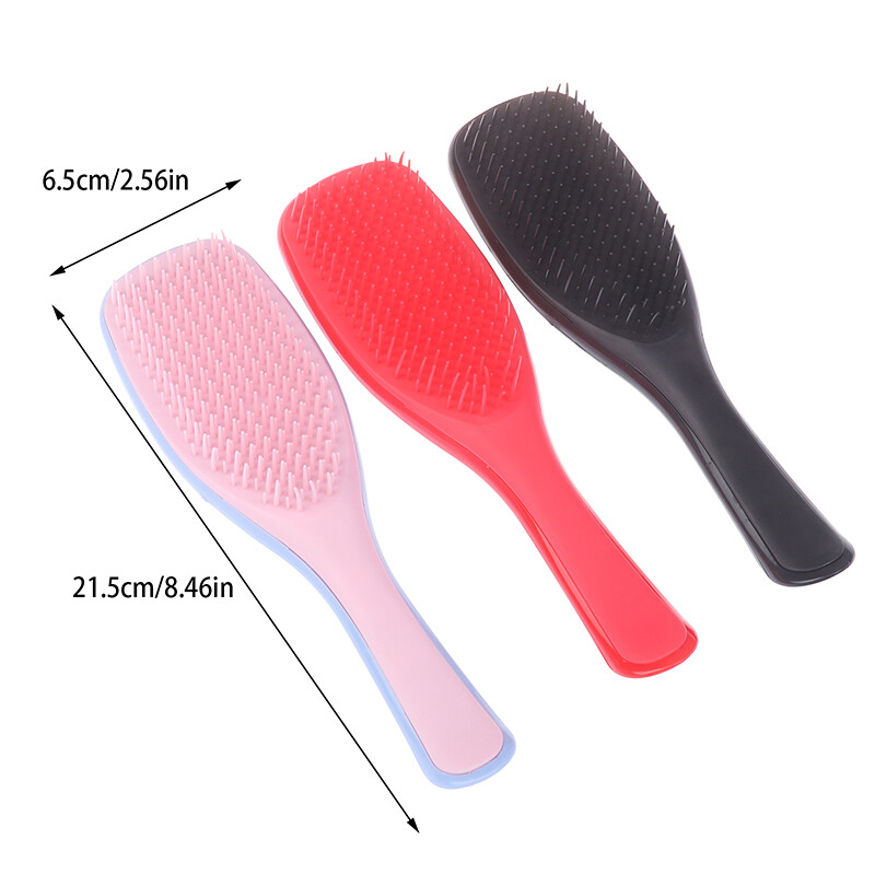 1PC Pieptene pentru masaj al scalpului Perie de păr cu masaj antistatic, fără înnodare, încurcătură, duș, perie de păr pentru masaj pentru toate tipurile de păr