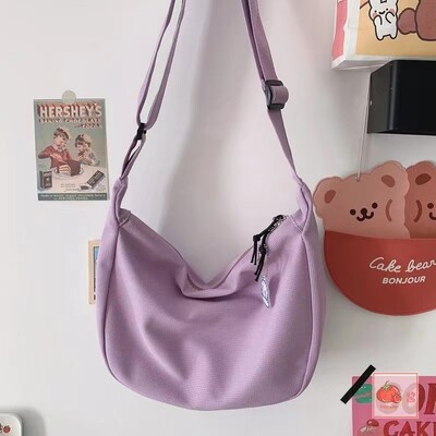Dámske kabelky cez rameno, pevné Harajuku, jednoduché multifunkčné kabelky s veľkou kapacitou, crossbody tašky pre ženy, dospievajúce ženy, kabelka